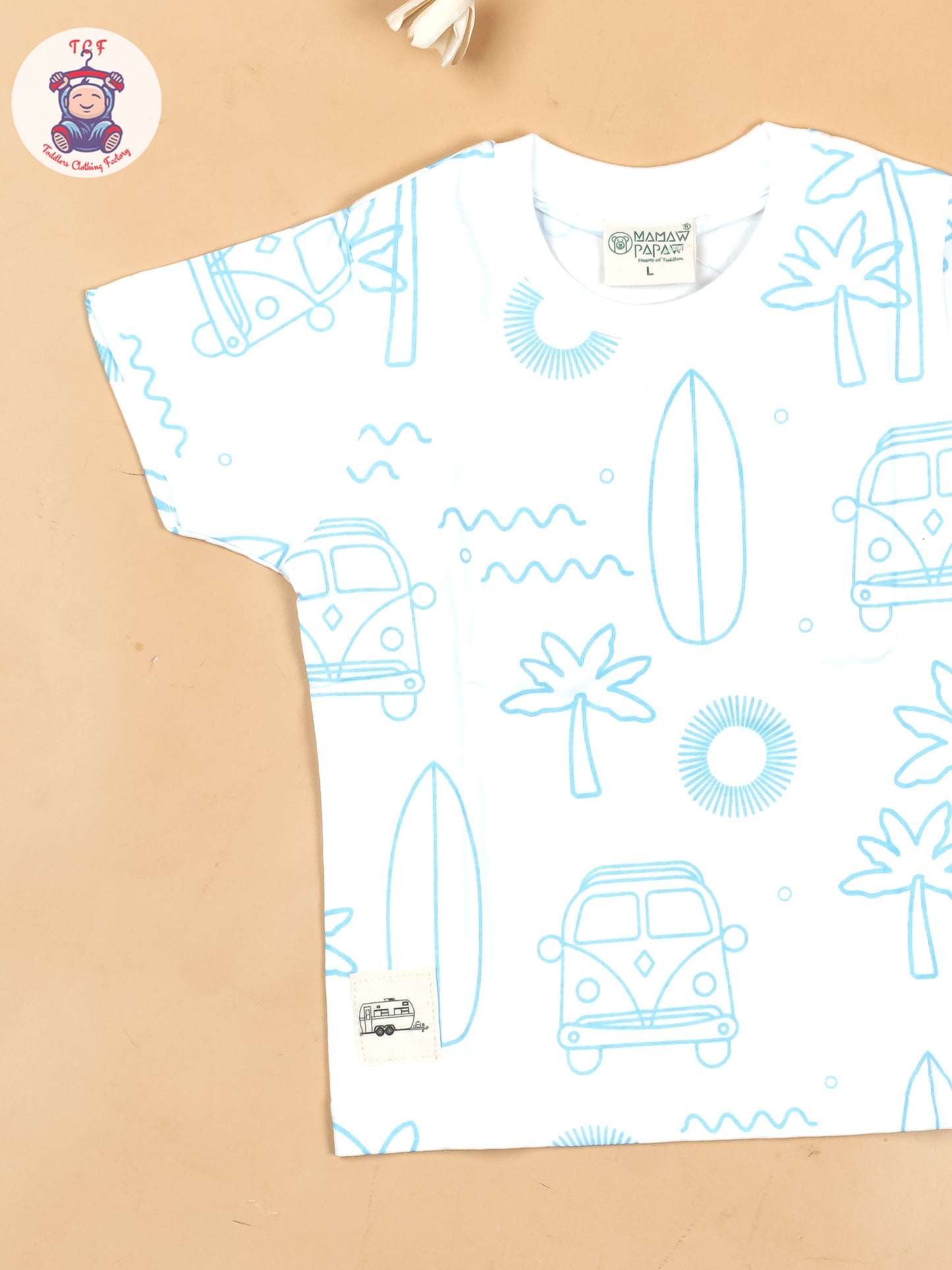 White - Boys Readymade T-Shirts
