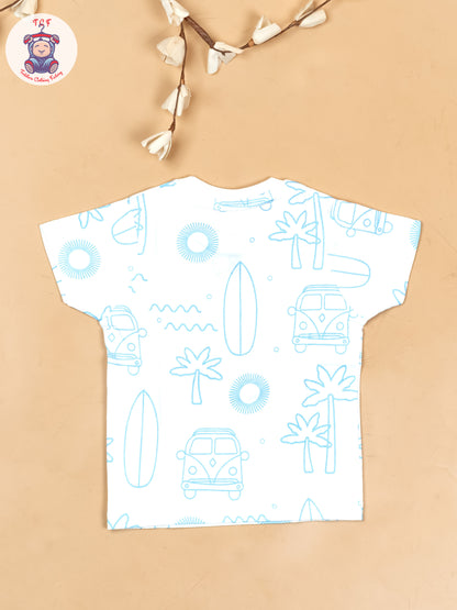White - Boys Readymade T-Shirts