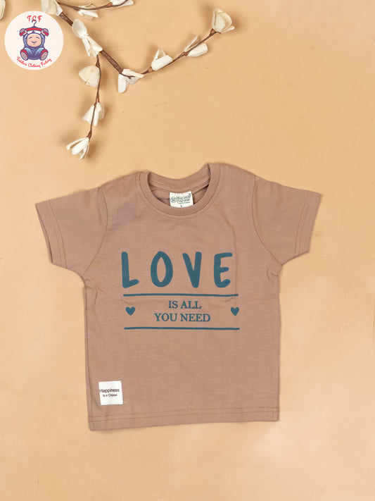 Brown - Boys Readymade T-Shirts