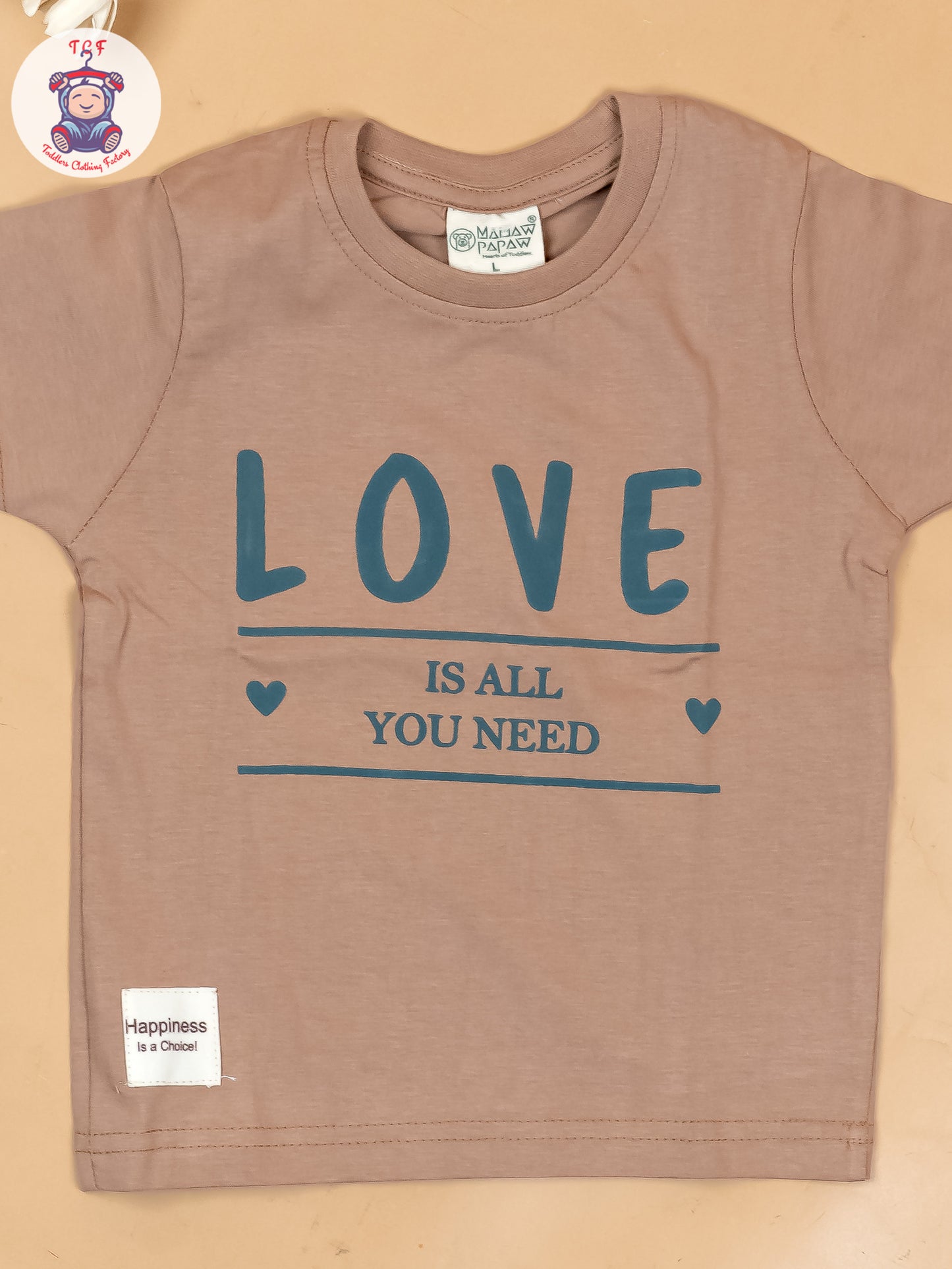 Brown - Boys Readymade T-Shirts
