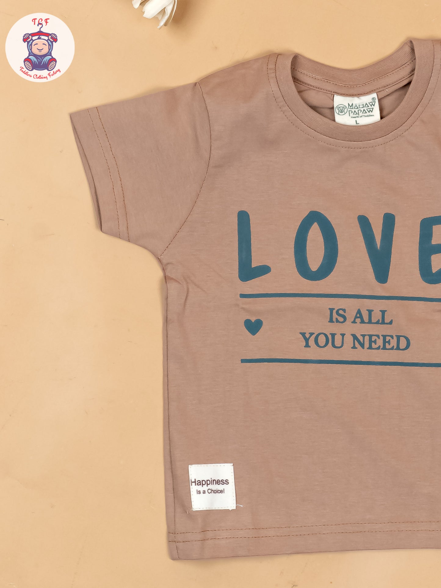 Brown - Boys Readymade T-Shirts