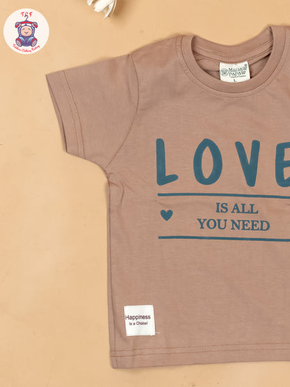 Brown - Boys Readymade T-Shirts