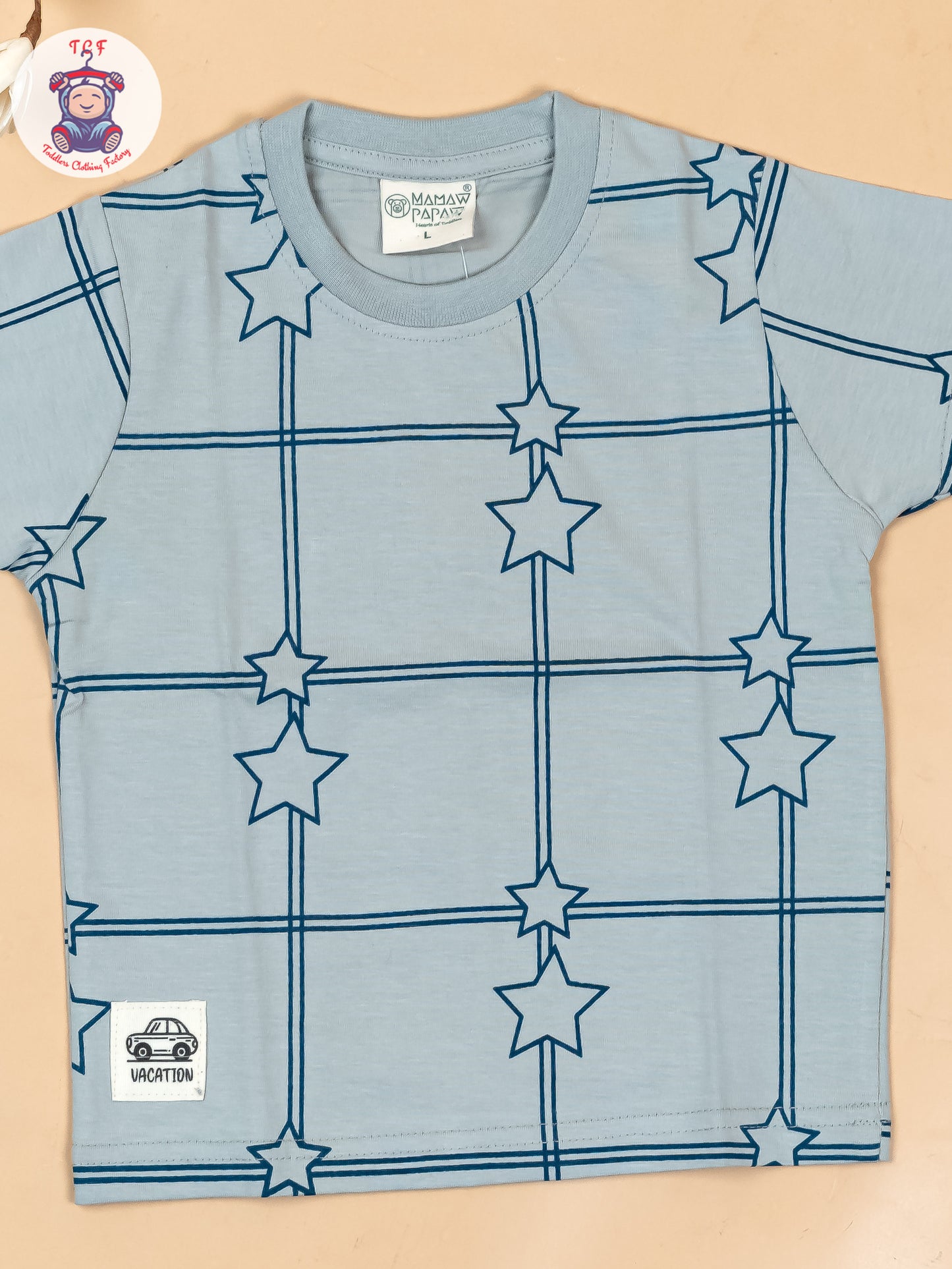 Light Blue - Boys Readymade T-Shirts