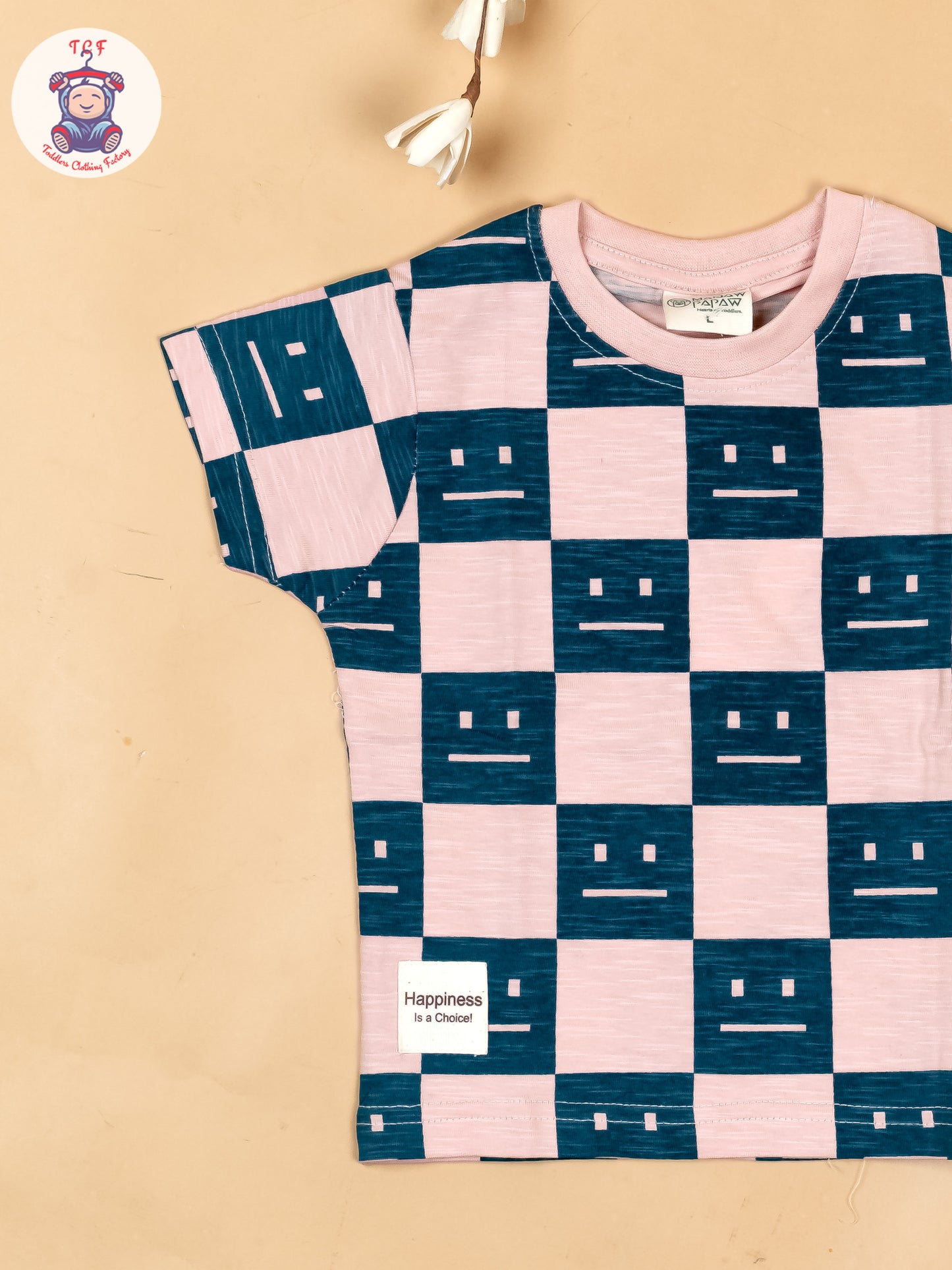 Onion Pink & Navy Blue - T-Shirts & Shorts