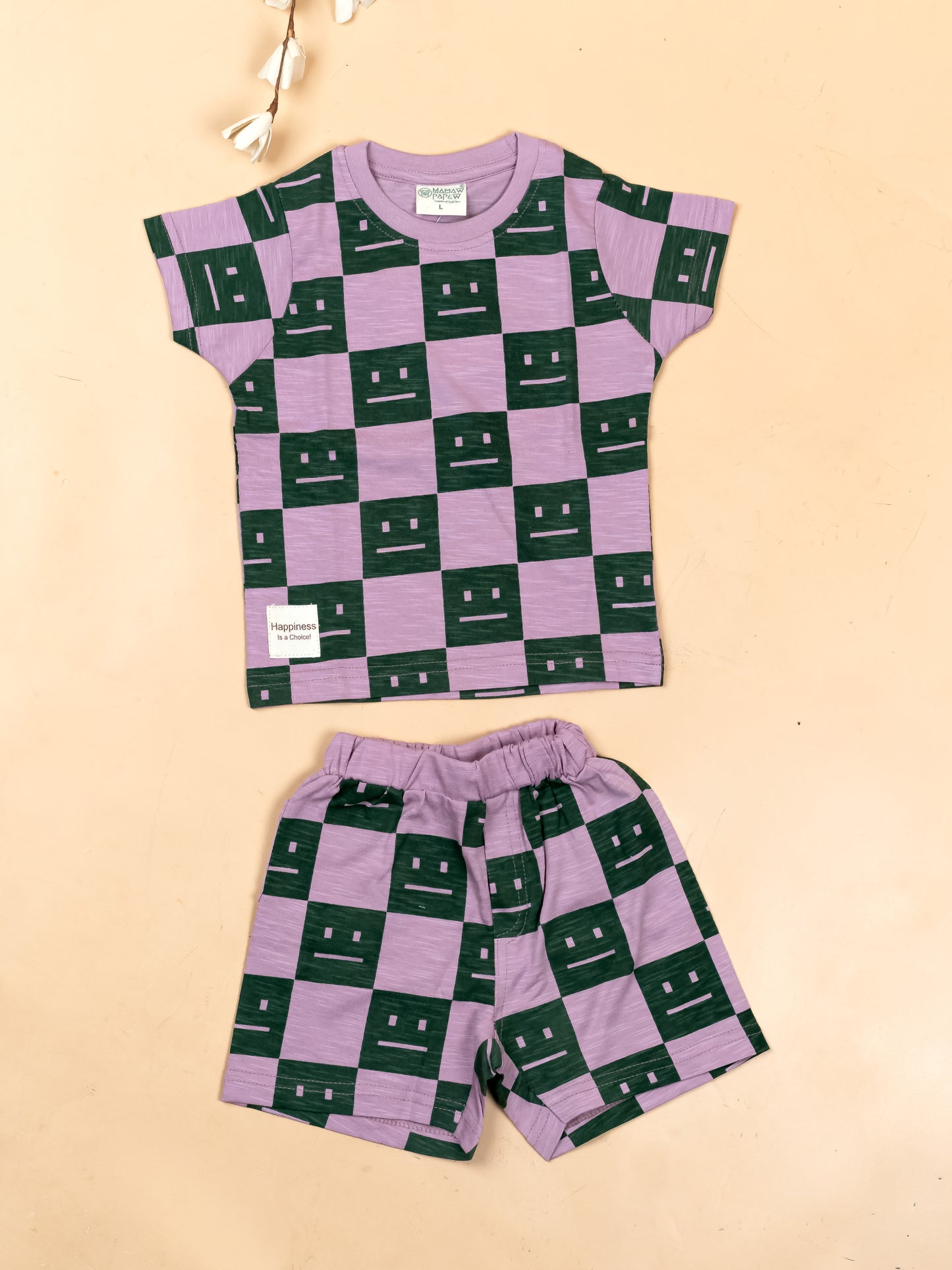 Lavender & Green - T-Shirts & Shorts