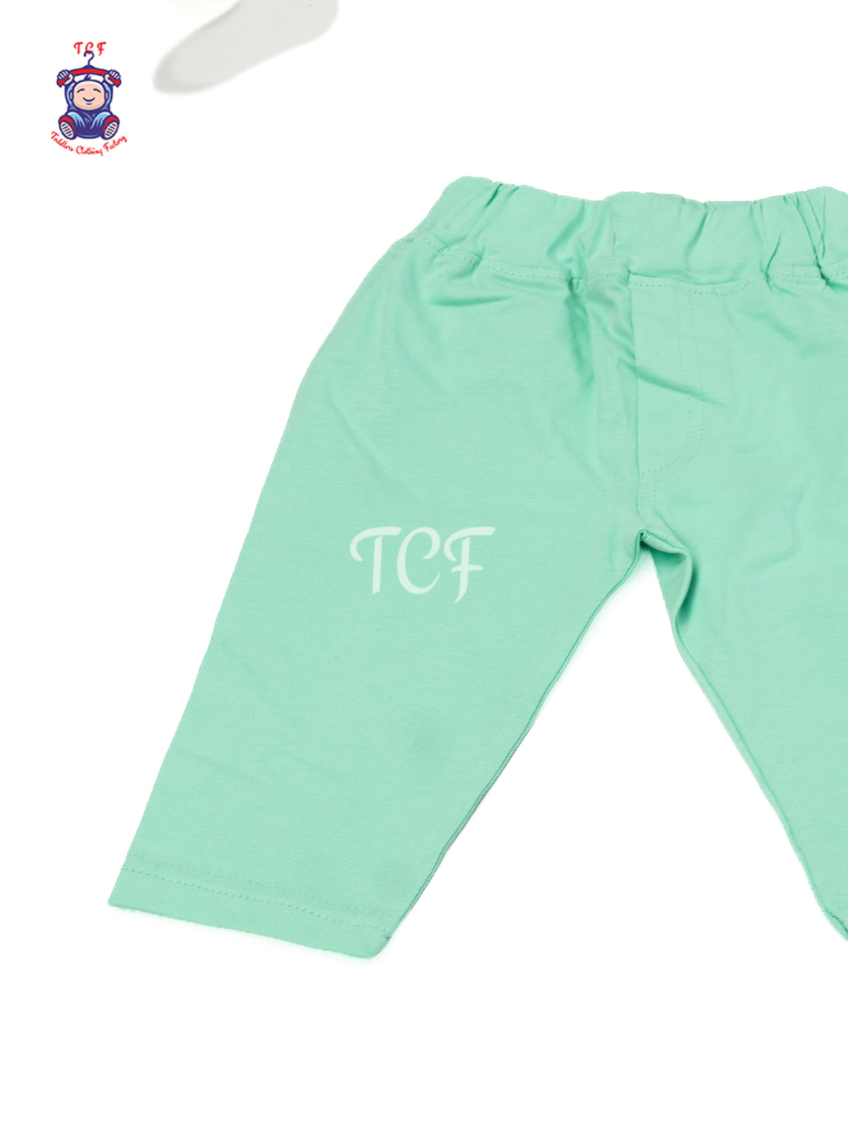 Mint Green Cotton Shorts