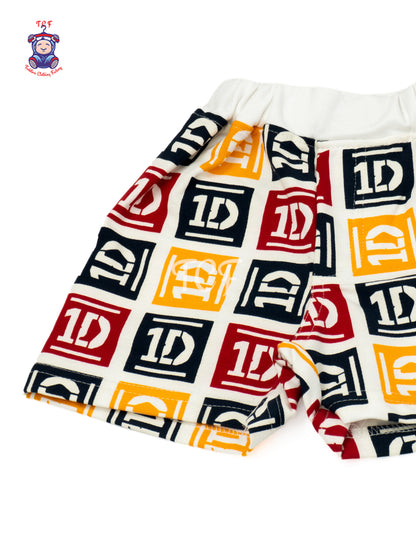 Multi-Color Printed Cotton Shorts