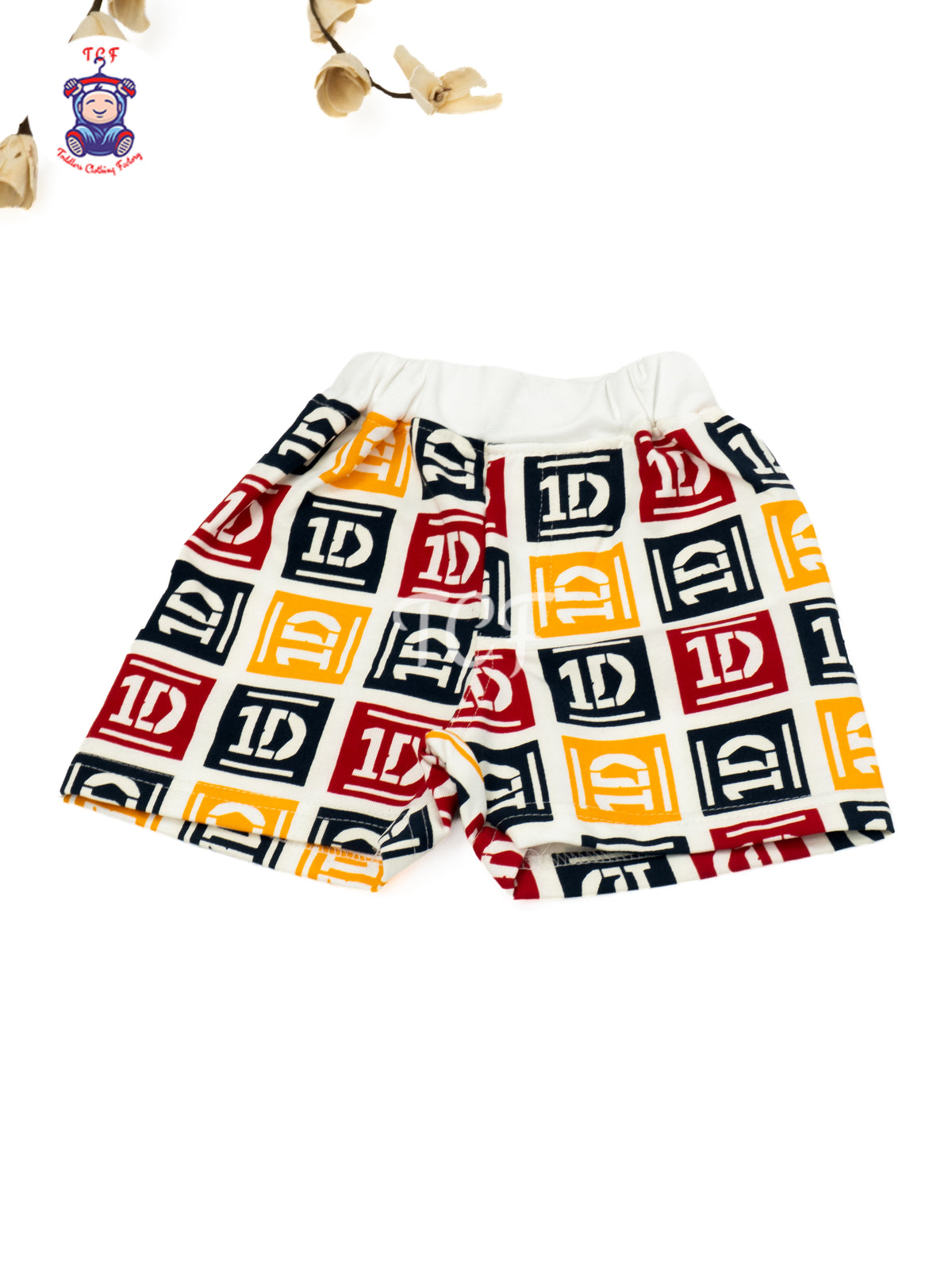 Multi-Color Printed Cotton Shorts