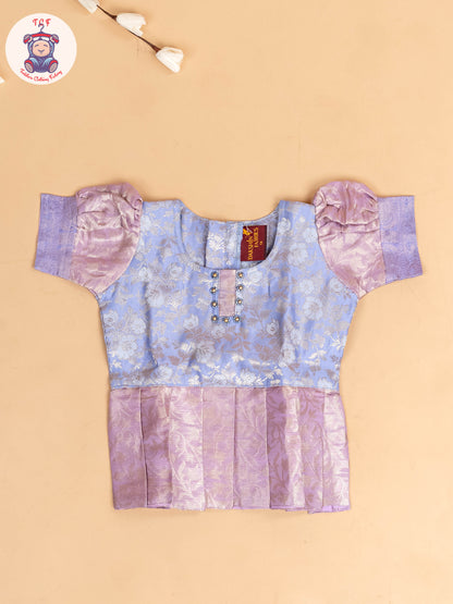 Lavender - Girls Readymade Pavadai Sattai