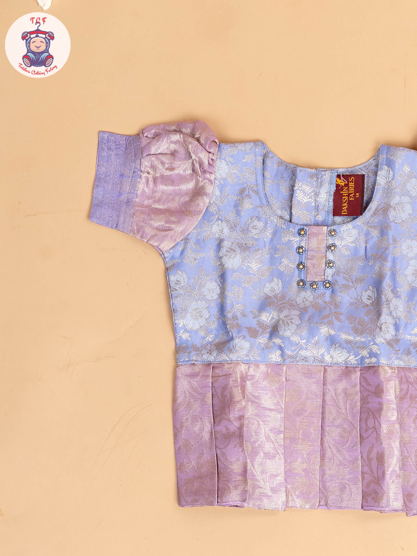 Lavender - Girls Readymade Pavadai Sattai