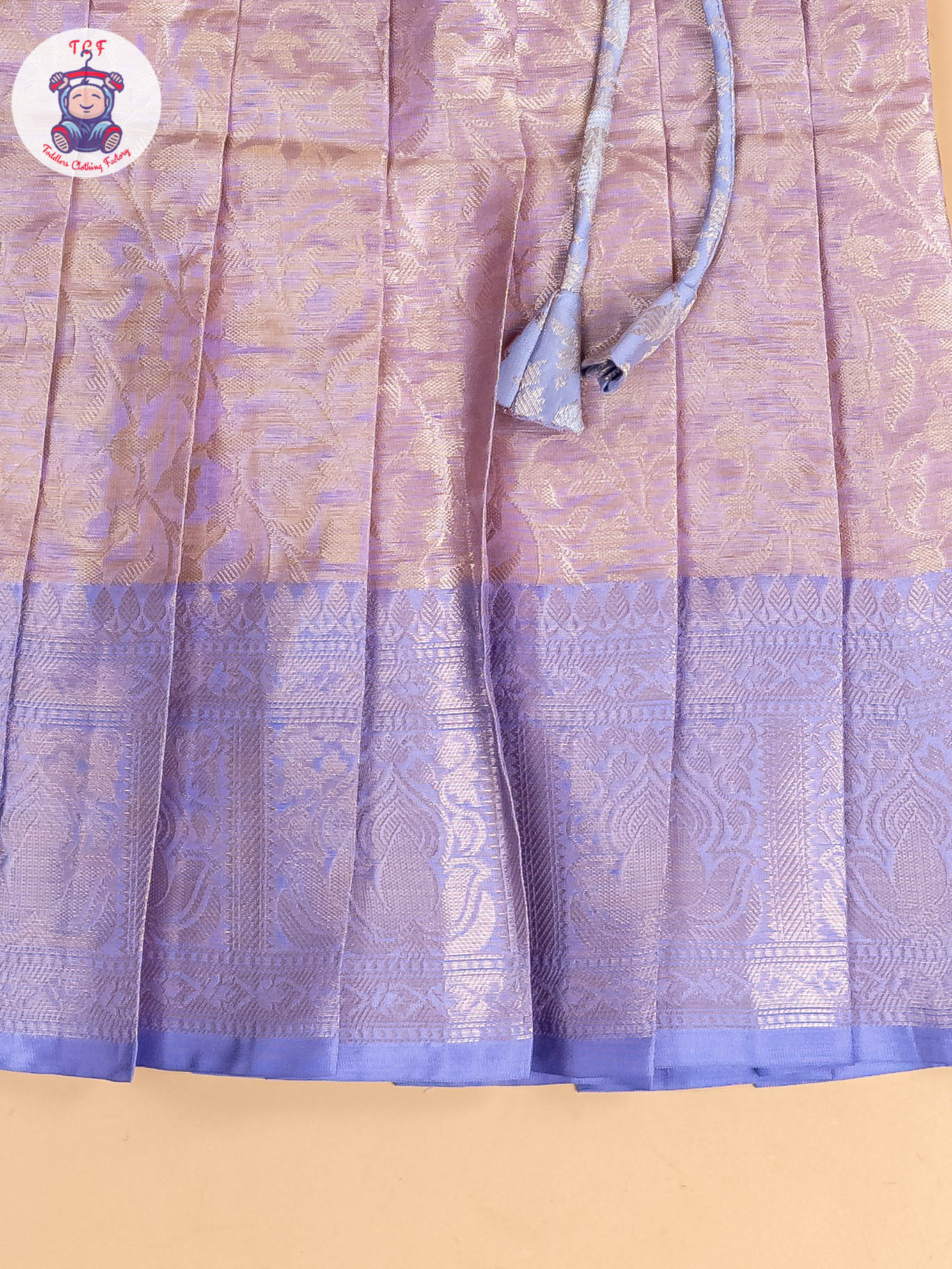 Lavender - Girls Readymade Pavadai Sattai