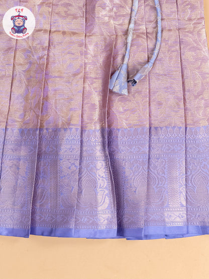 Lavender - Girls Readymade Pavadai Sattai