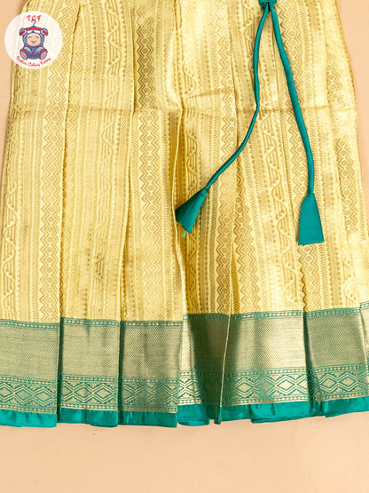 Green & God - Girls Readymade Pavadai Sattai