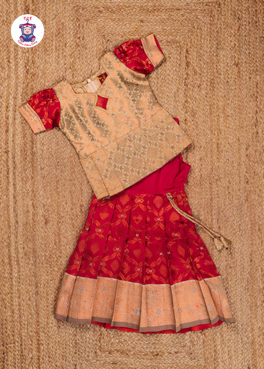 Sandal & Pink - Pavadai Sattai