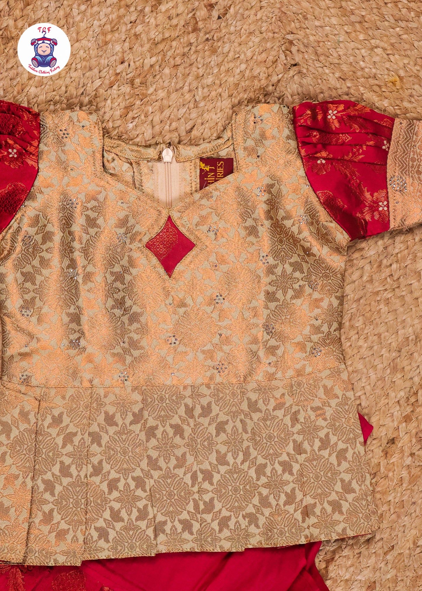 Sandal & Pink - Pavadai Sattai