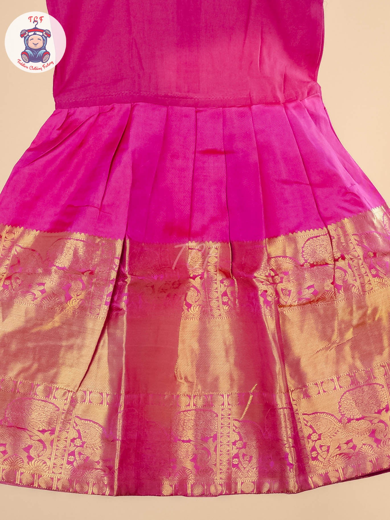 Girls Readymade Pure Pattu Pavadai Sattai