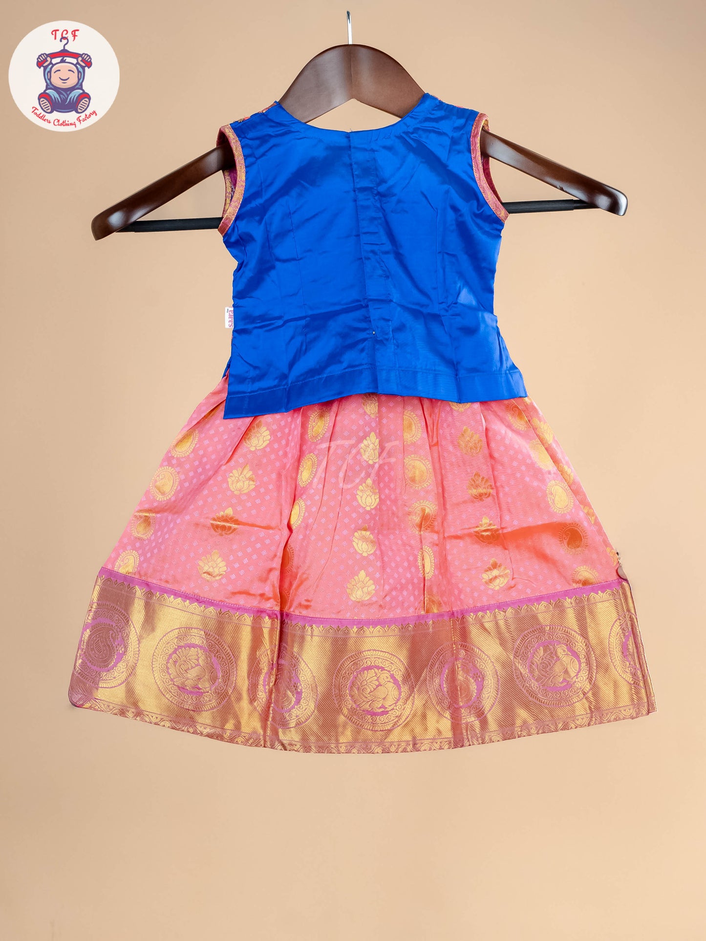Girls Readymade Pure Pattu Pavadai Sattai
