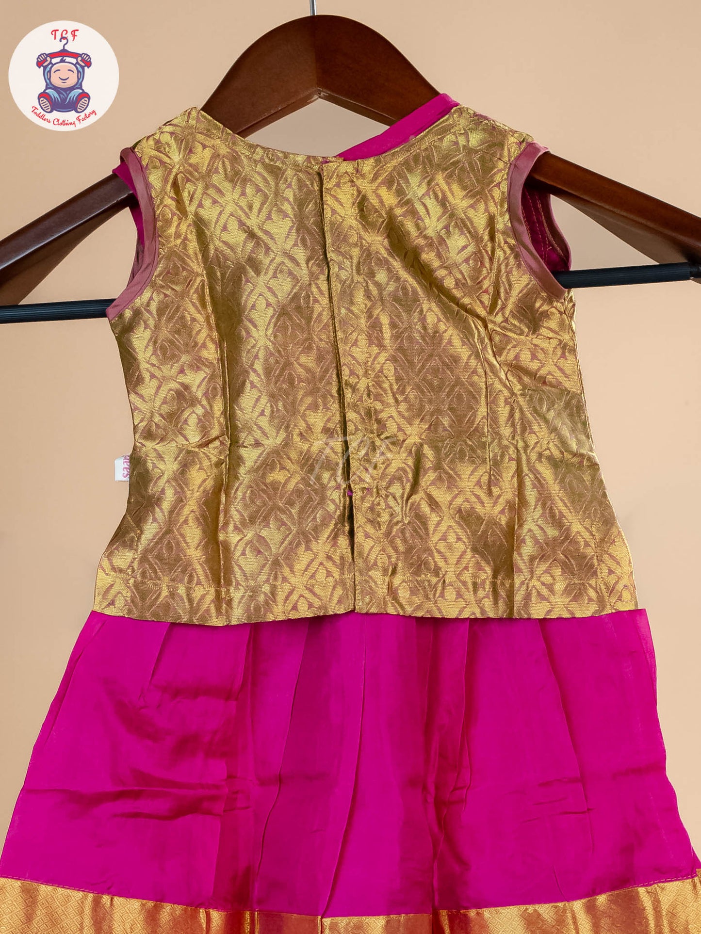 Girls Readymade Pure Pattu Pavadai Sattai