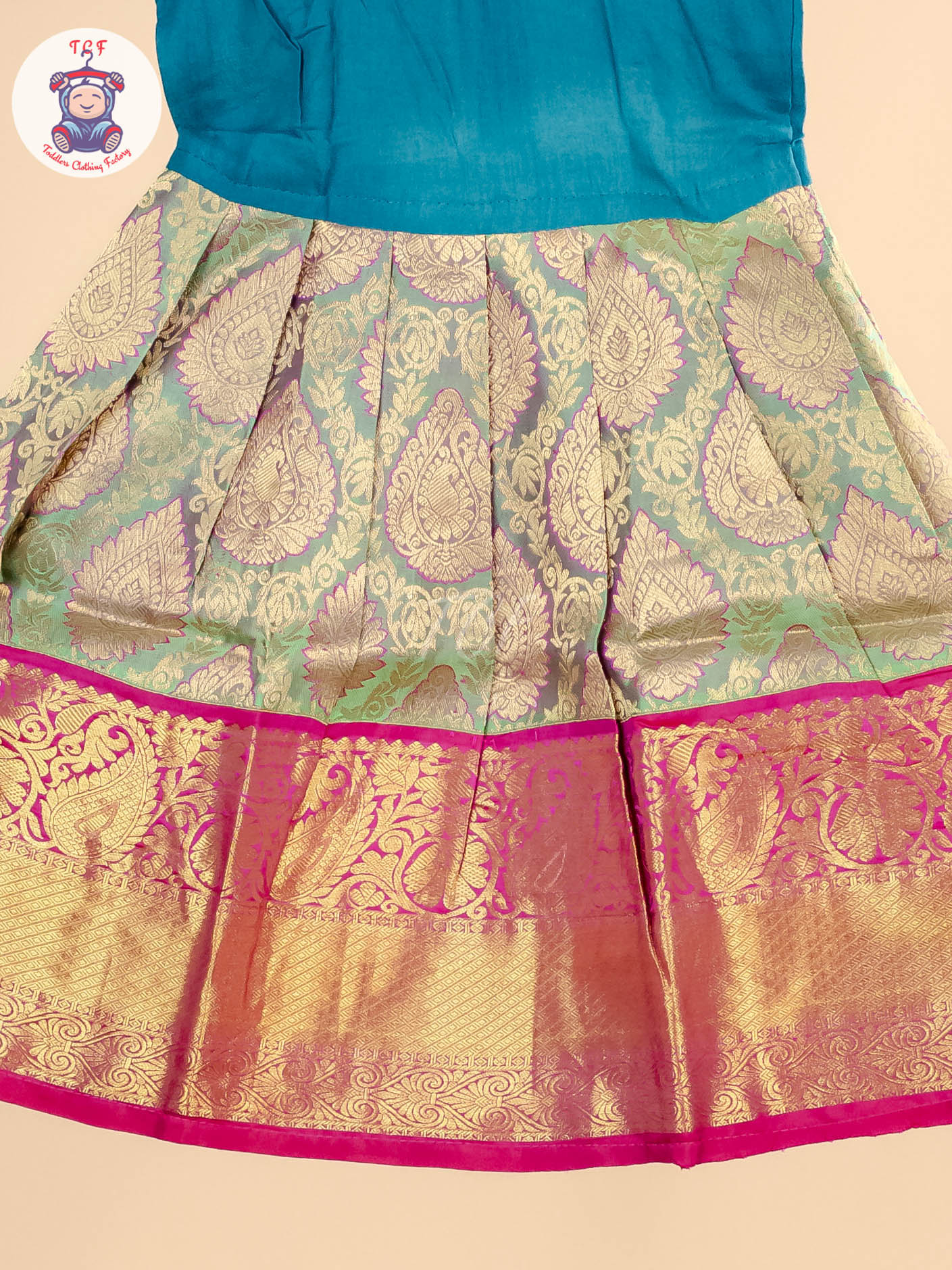 Girls Readymade Pure Pattu Pavadai Sattai