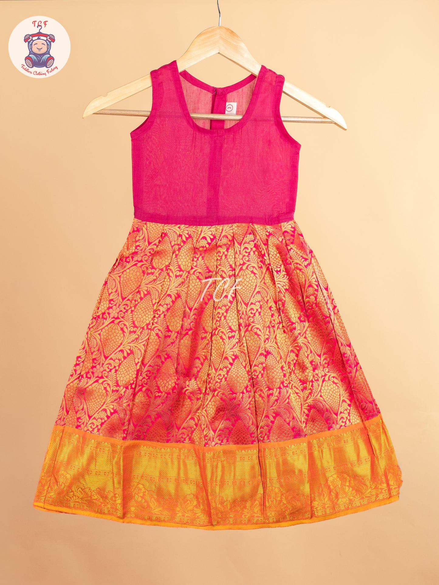 Girls Readymade Pure Pattu Pavadai Sattai