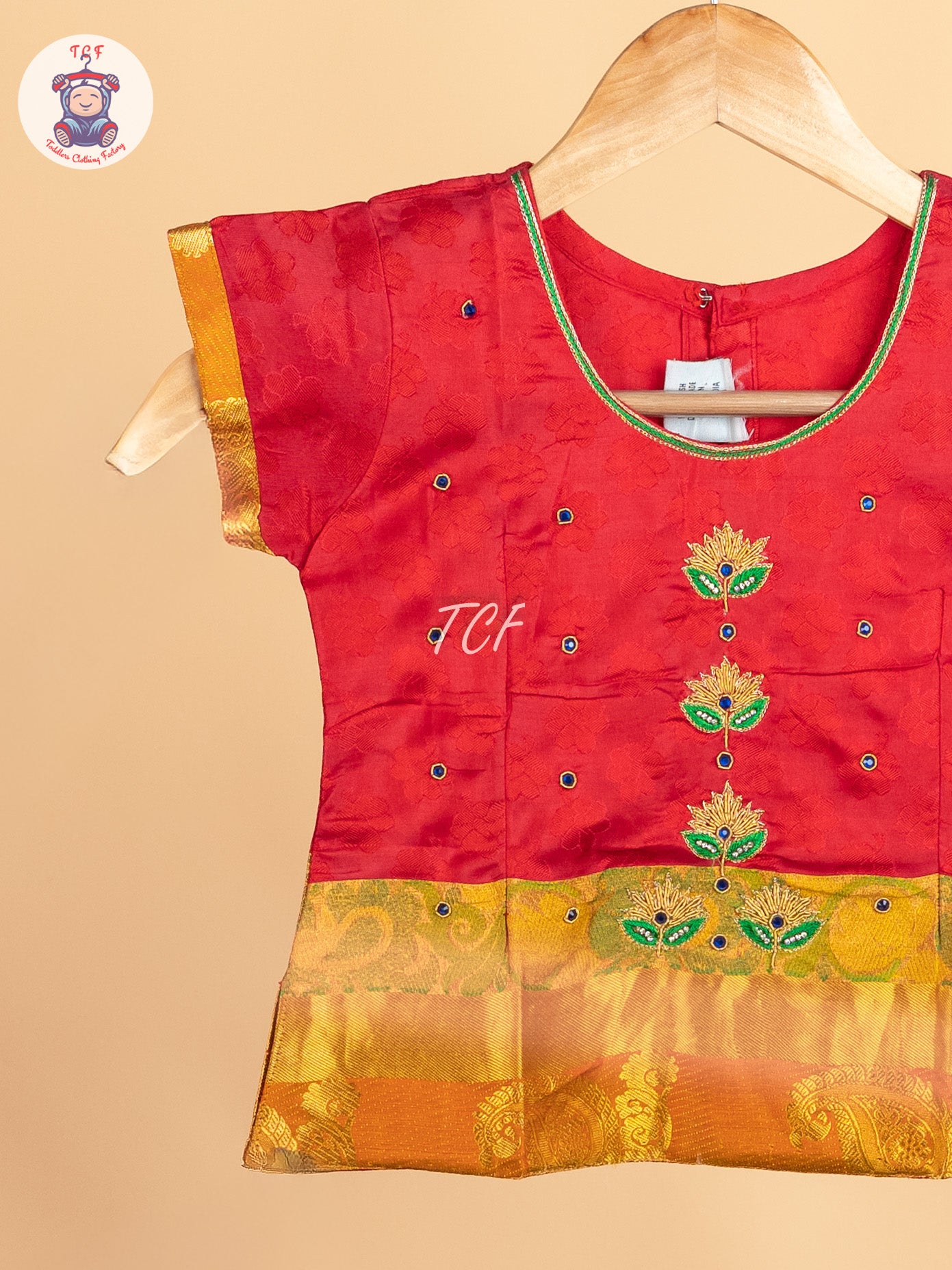 Girls Readymade Pure Pattu Pavadai Sattai