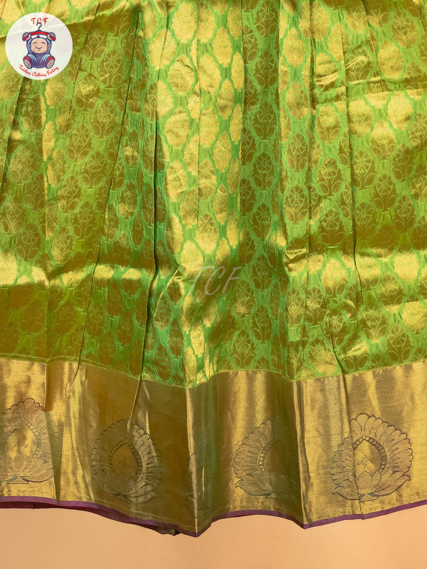 Girls Readymade Pure Pattu Pavadai Sattai