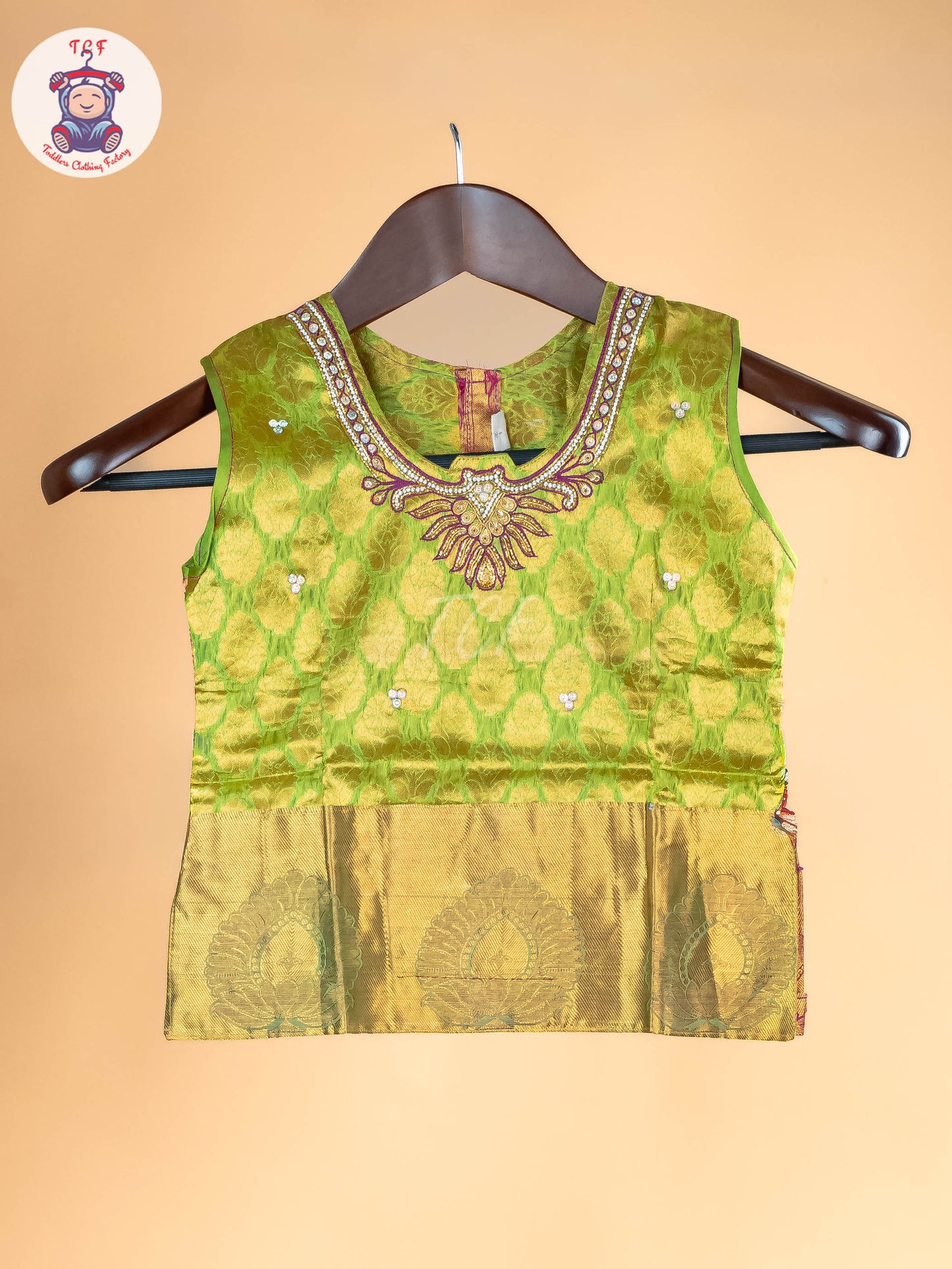 Girls Readymade Pure Pattu Pavadai Sattai