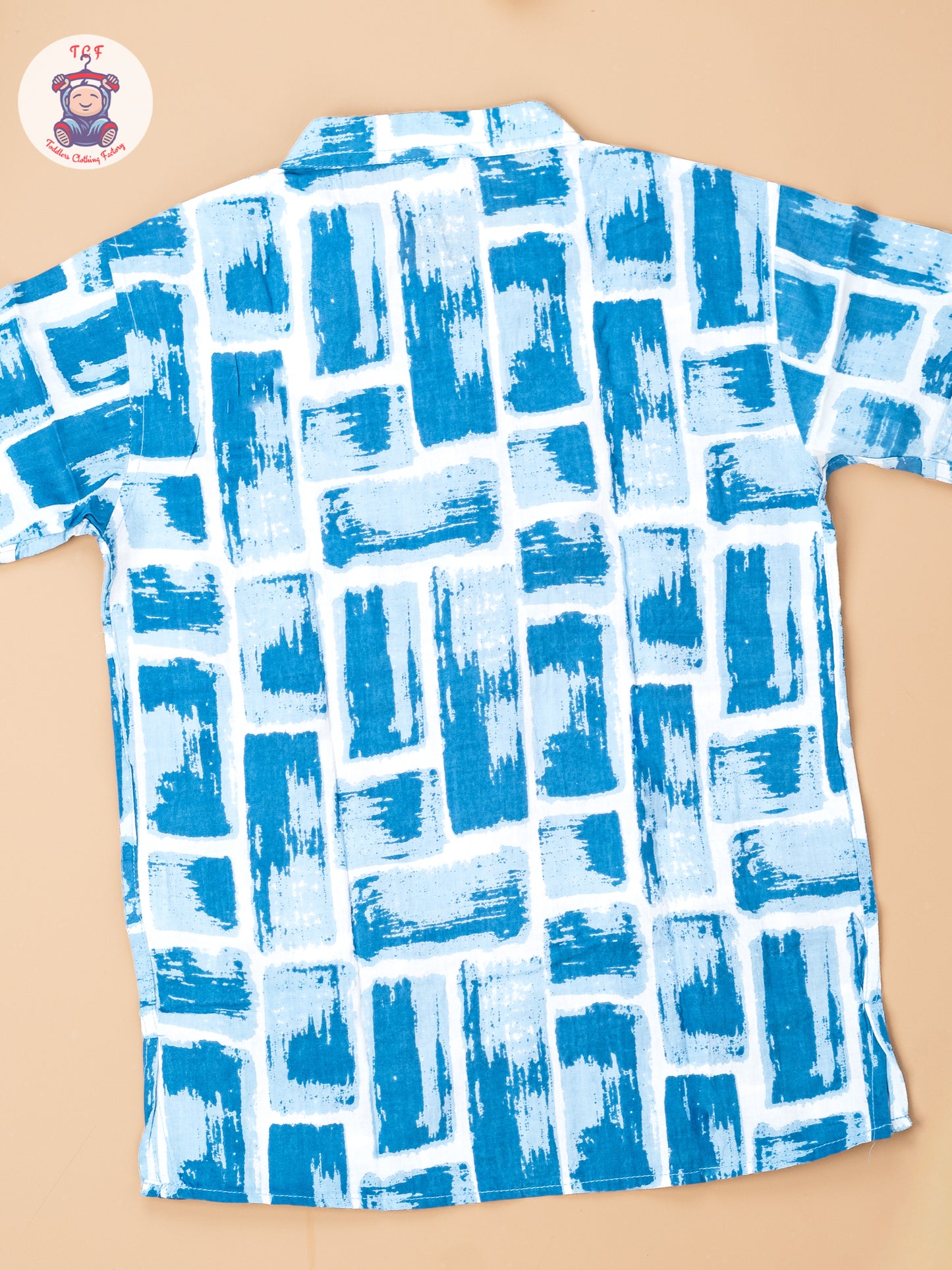 Sky Blue - Boys Readymade Short Kurta