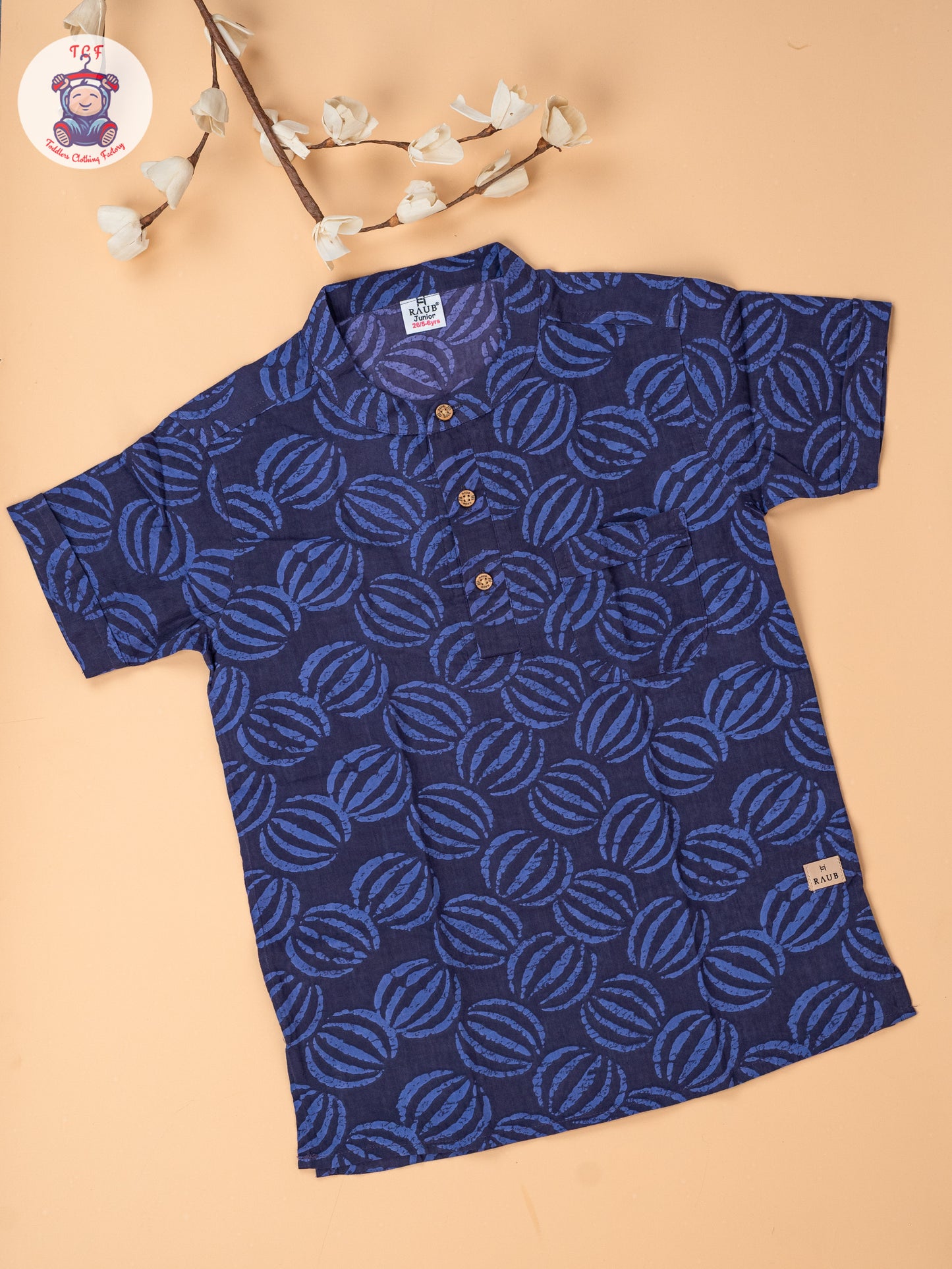 Purple - Boys Readymade Short Kurta