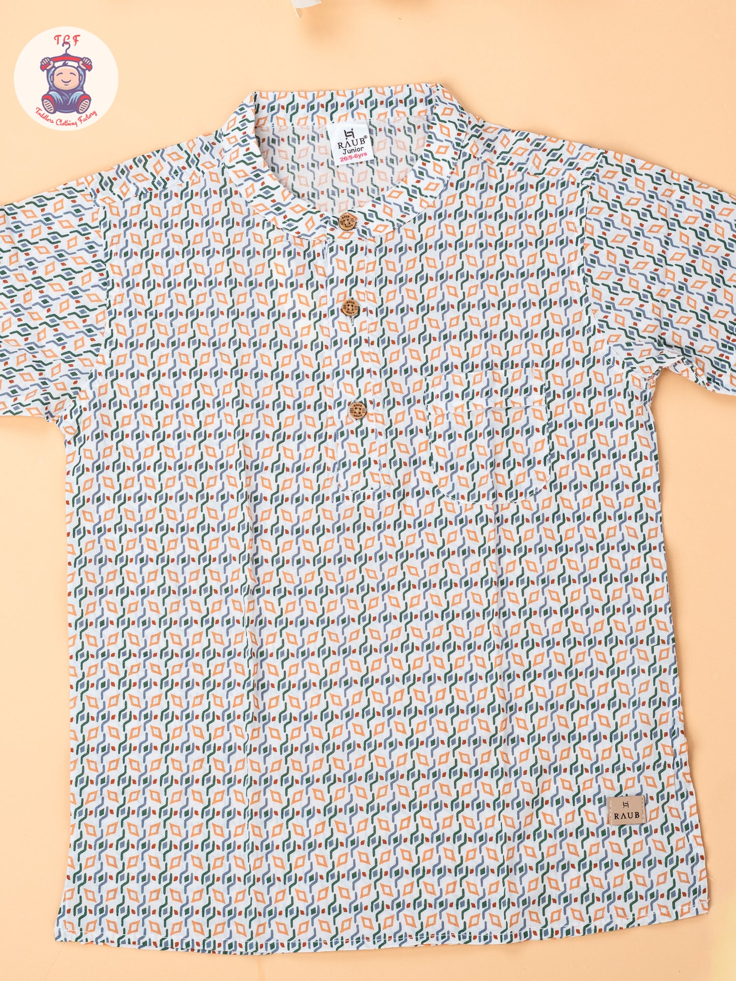 White - Boys Readymade Short Kurta