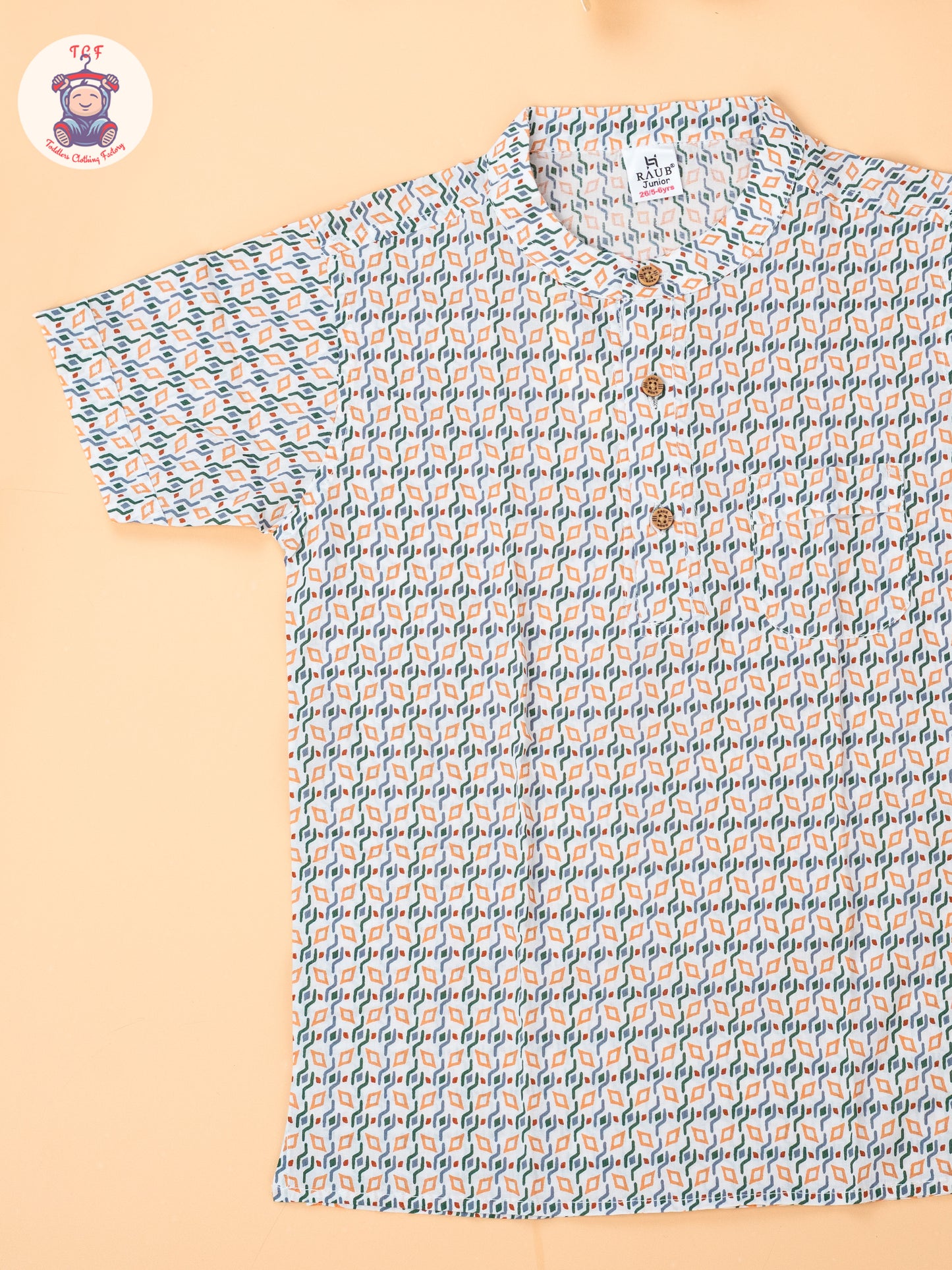 White - Boys Readymade Short Kurta