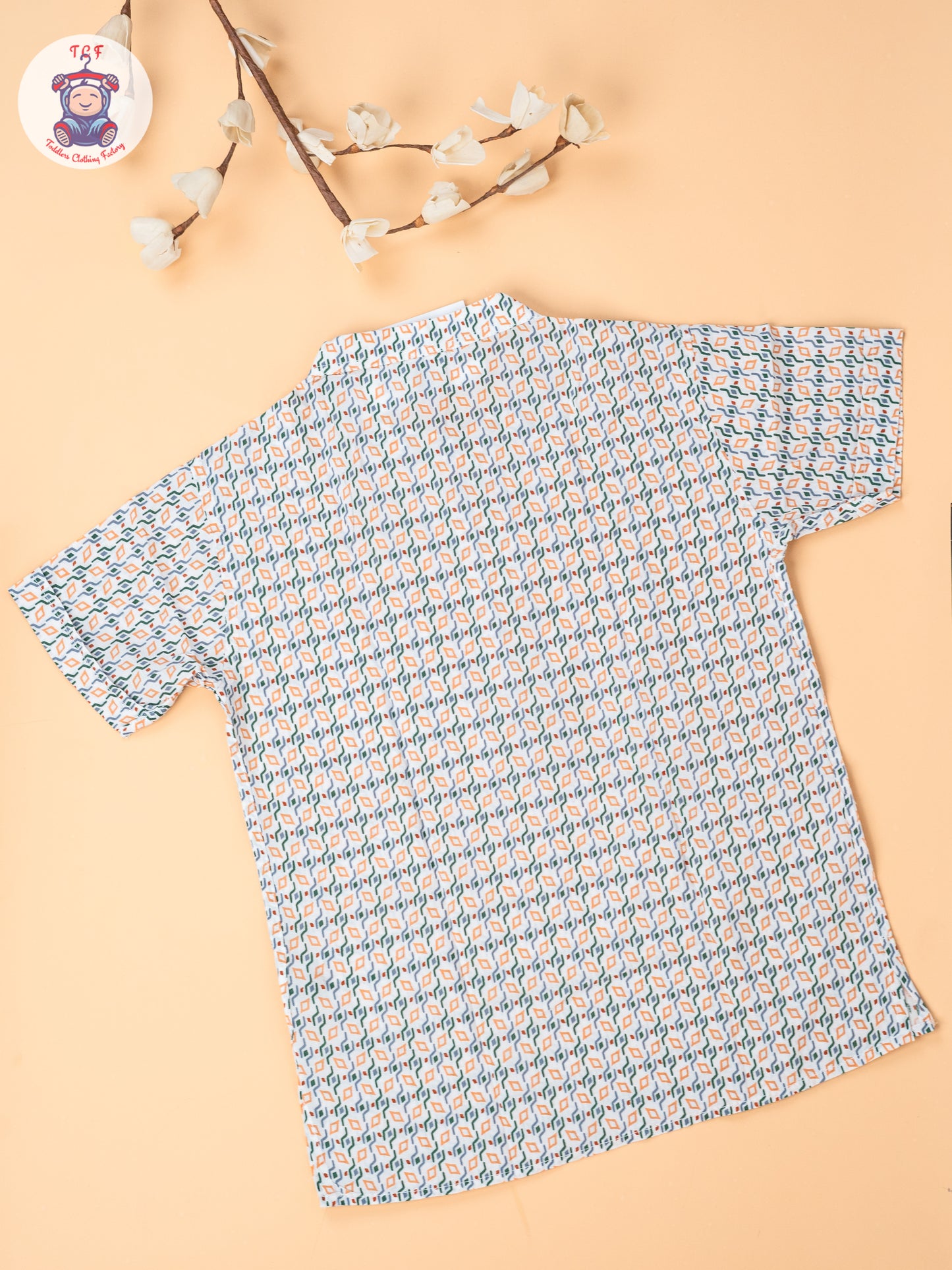 White - Boys Readymade Short Kurta