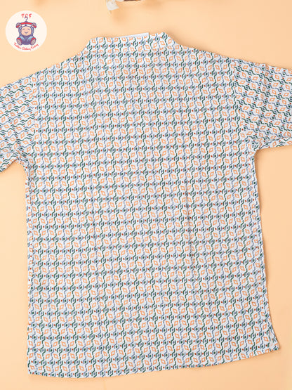 White - Boys Readymade Short Kurta