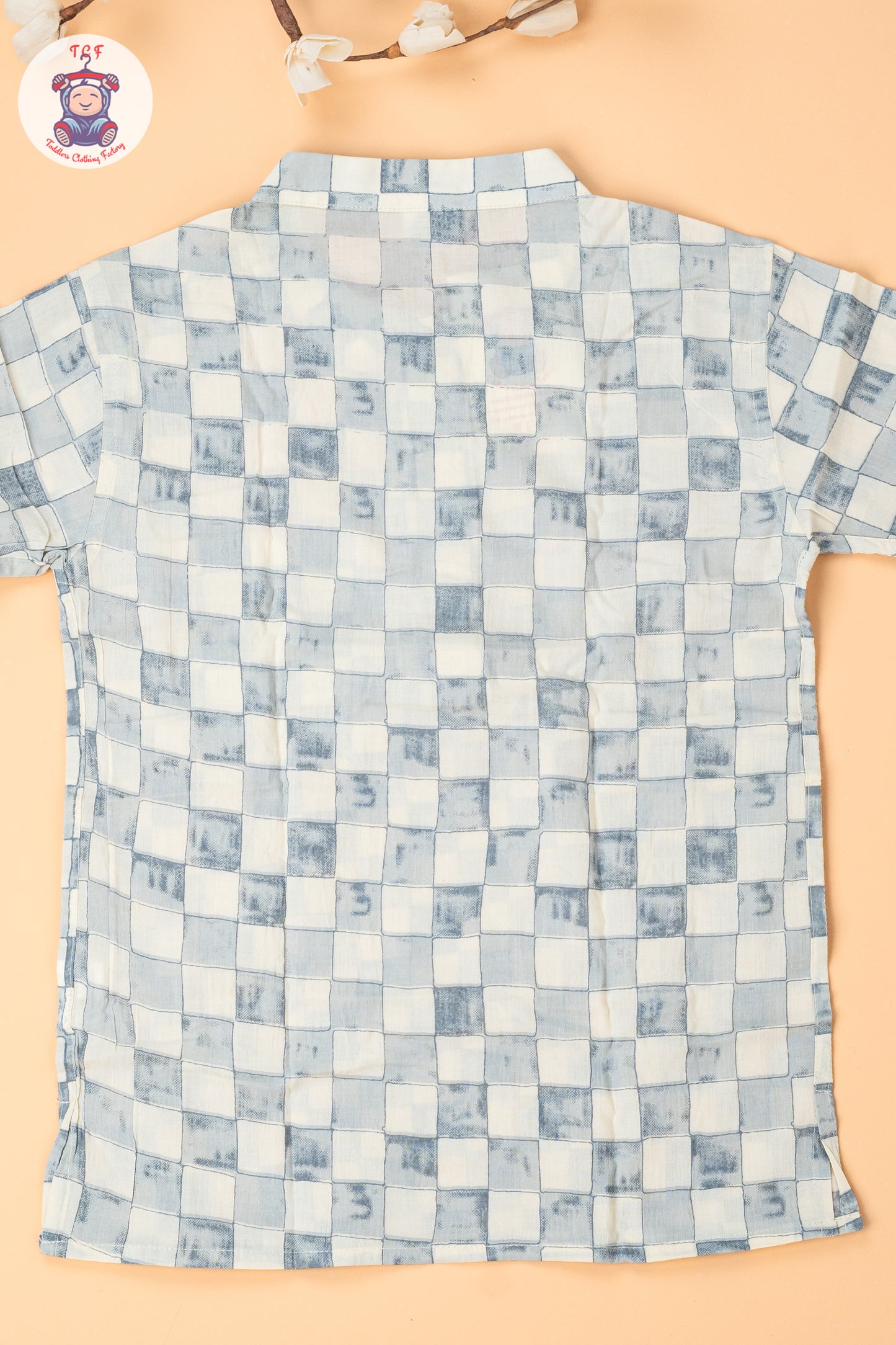 Cream - Boys Readymade Short Kurta