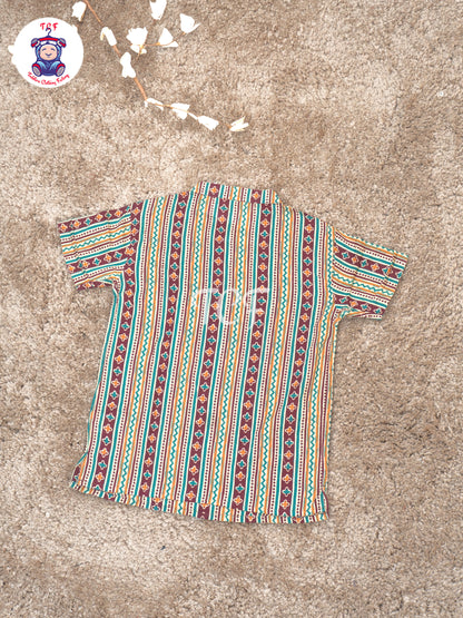 Wine  - Boys Readymade Short Kurta