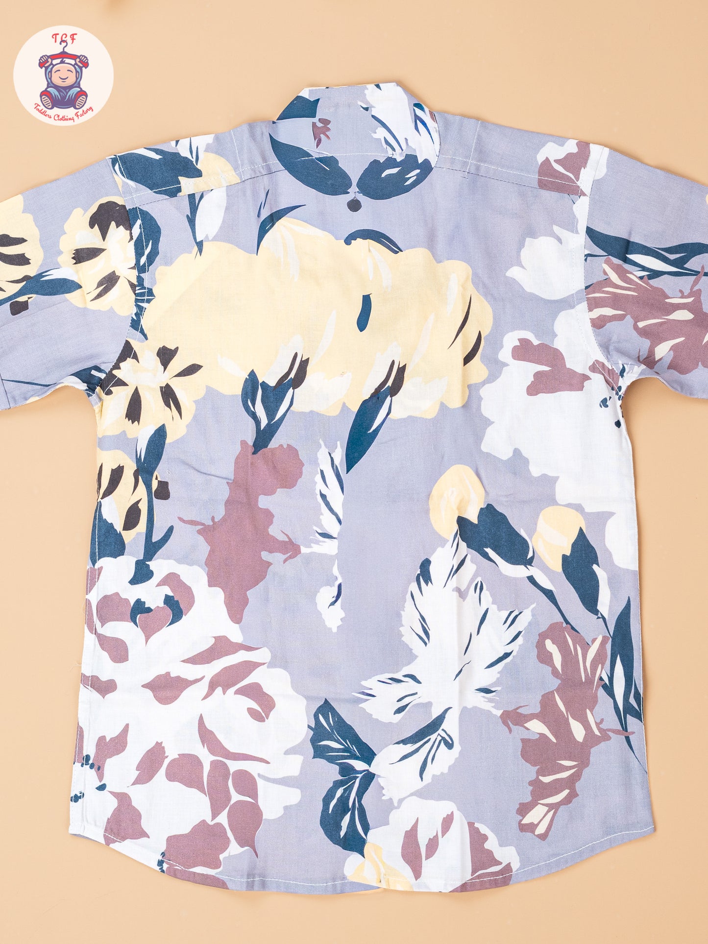 Grey - Boys Readymade Cotton Shirts