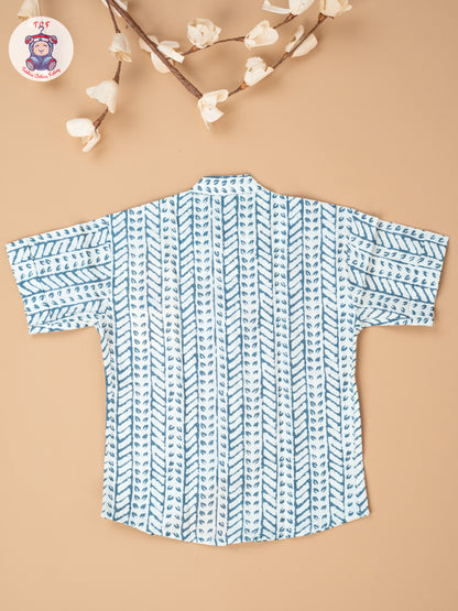 Grey - Boys Readymade Cotton Shirts