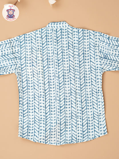 Grey - Boys Readymade Cotton Shirts
