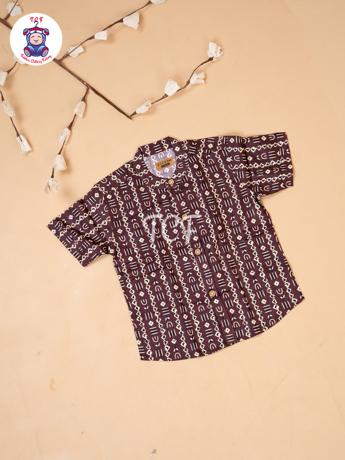 Maroon - Boys Readymade Shirts