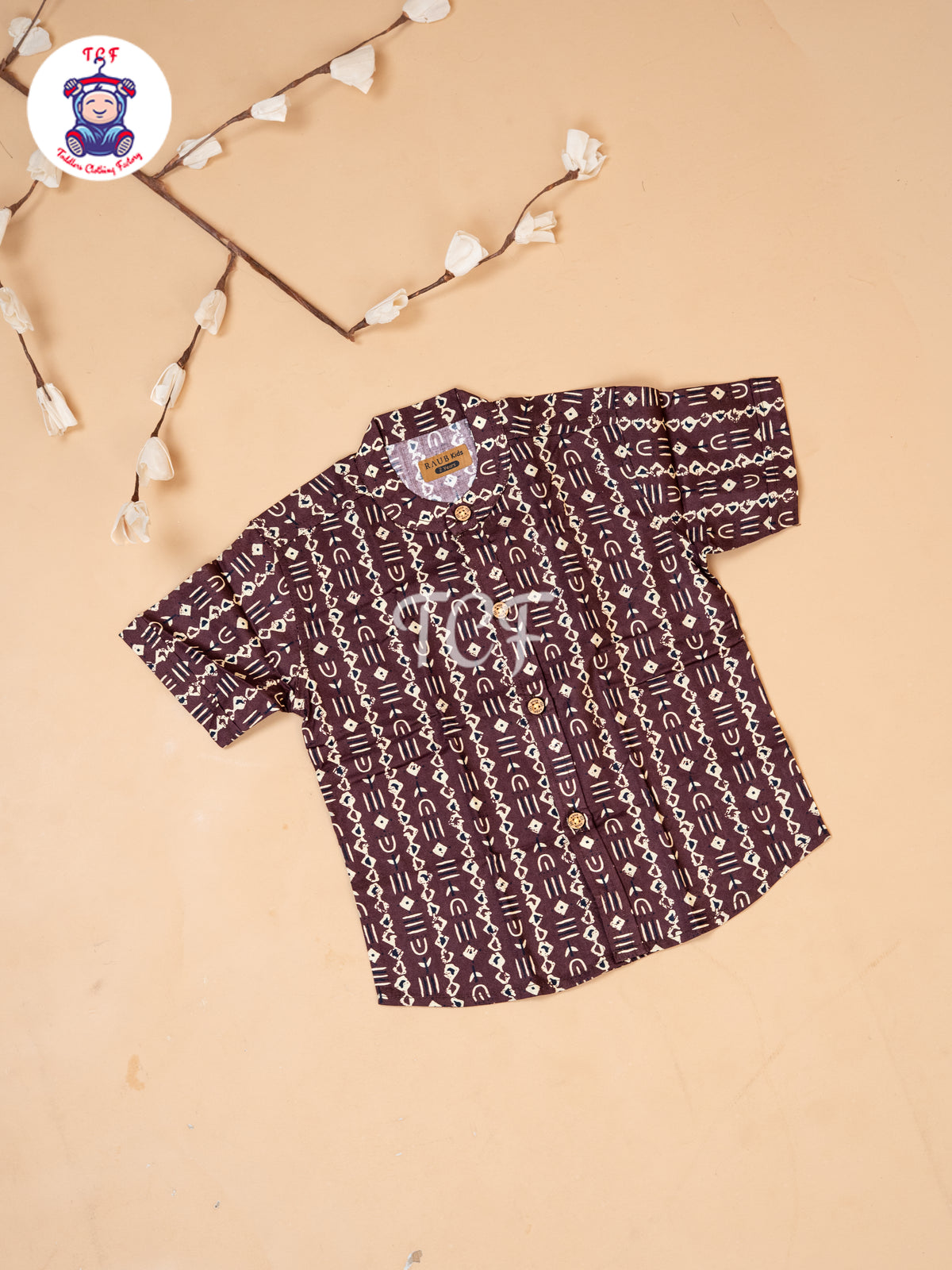 Maroon - Boys Readymade Shirts