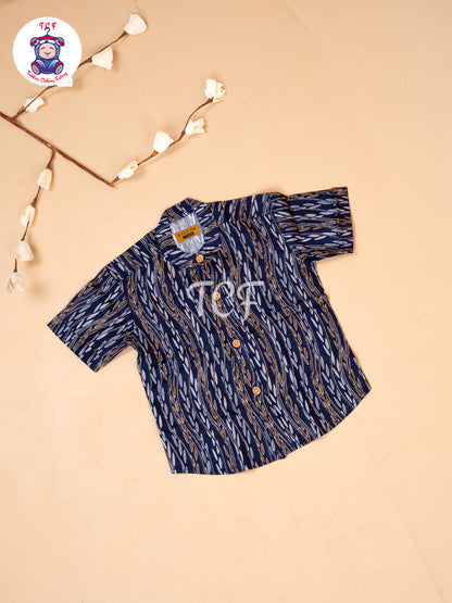 Navy Blue - Boys Readymade Shirts