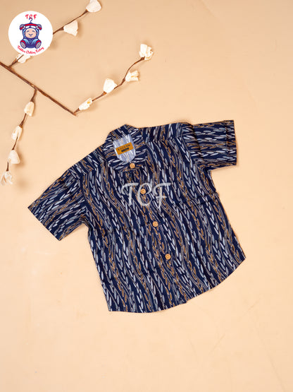 Navy Blue - Boys Readymade Shirts