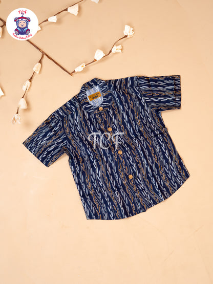 Navy Blue - Boys Readymade Shirts