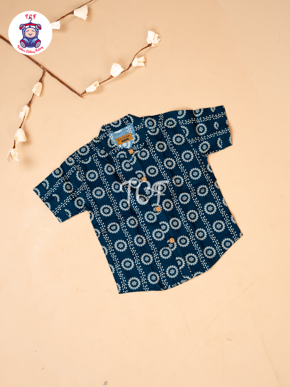 Bottle Green  - Boys Readymade Shirts