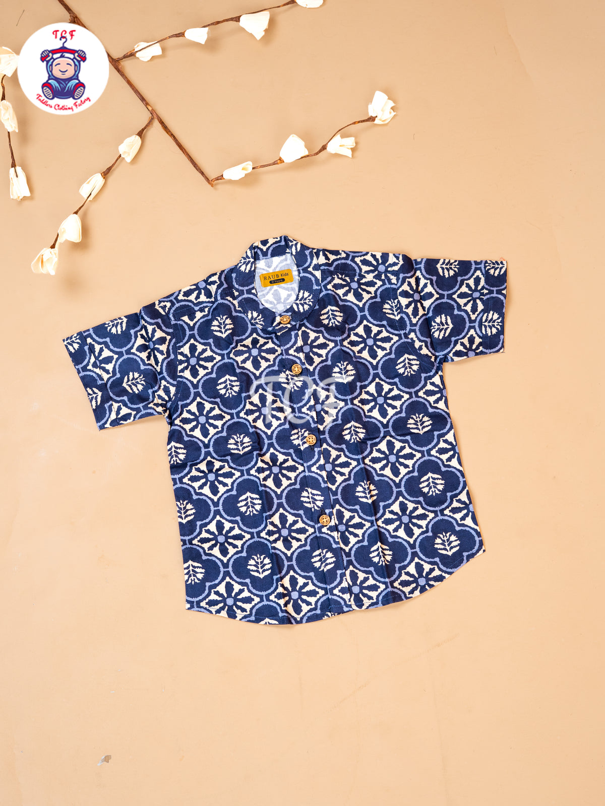 Ink Blue  - Boys Readymade Shirts