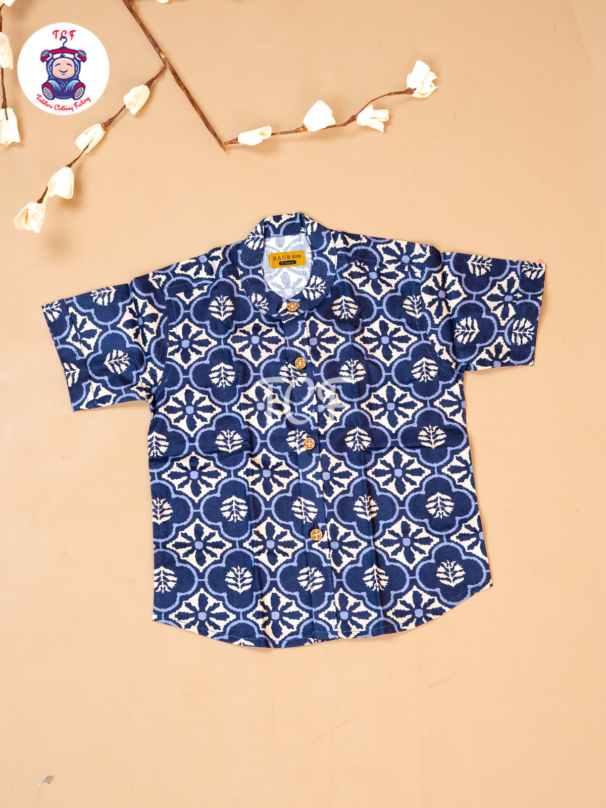 Ink Blue  - Boys Readymade Shirts