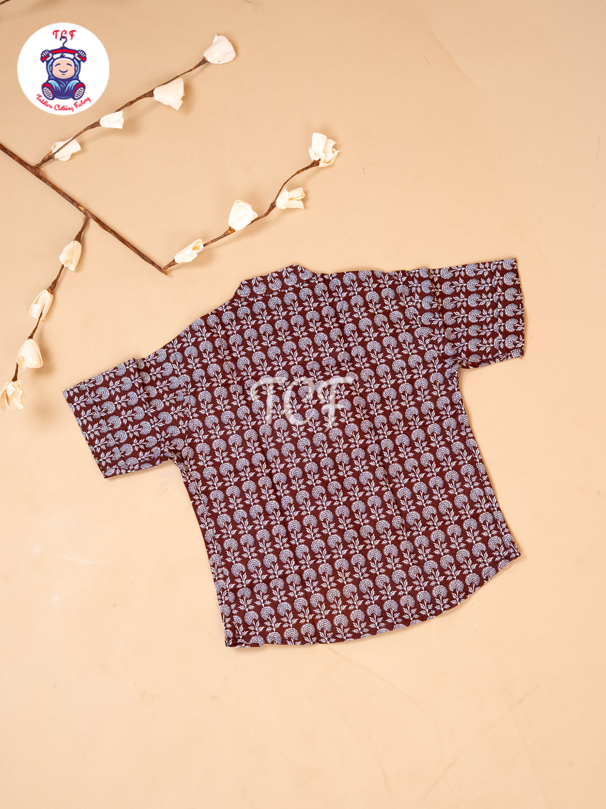 Maroon  - Boys Readymade Shirts