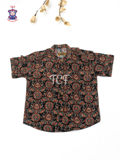 Black - Boys Readymade Shirts