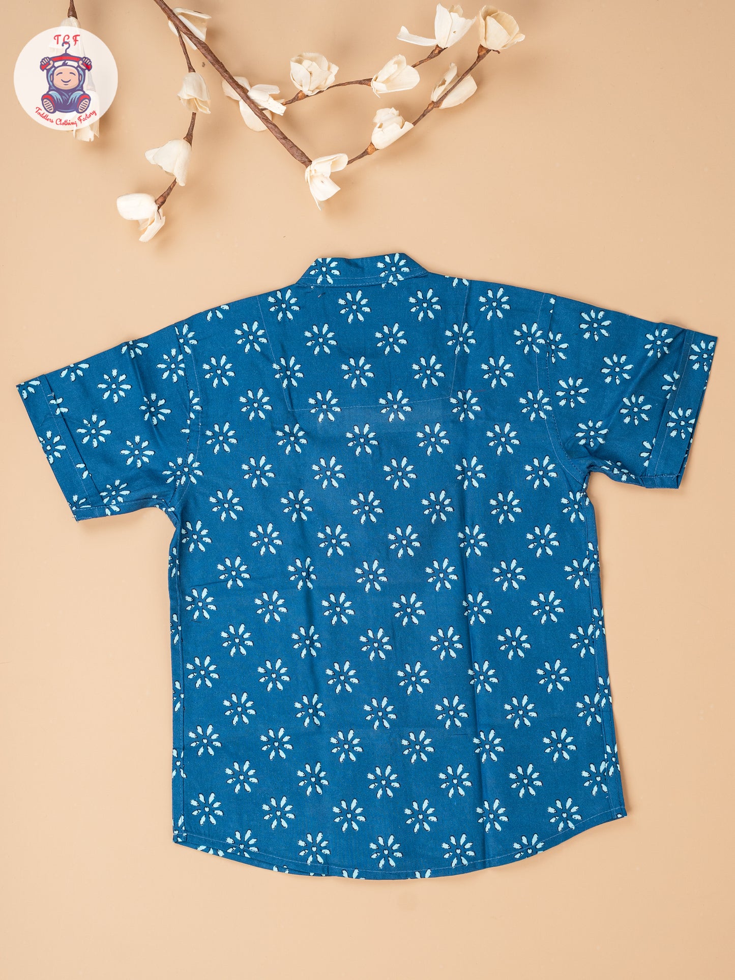 Blue - Boys Readymade Cotton Shirts