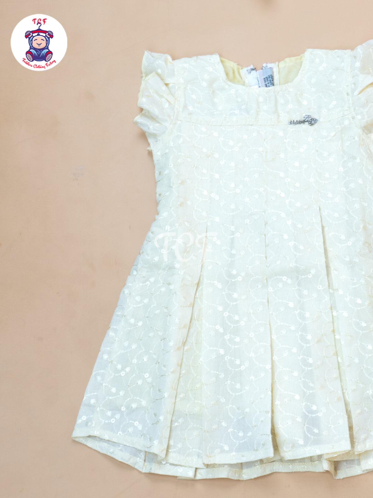 Sandal Floral Printed - Girls Readymade Cotton Frocks